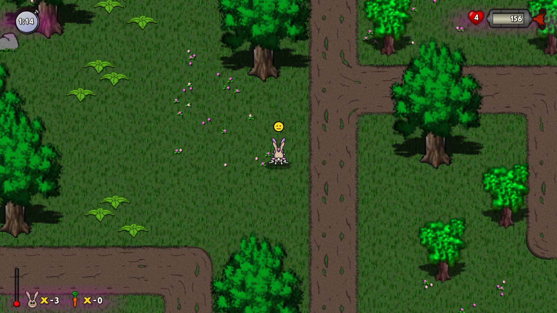 Изображение игры: RUN HARE RUN
