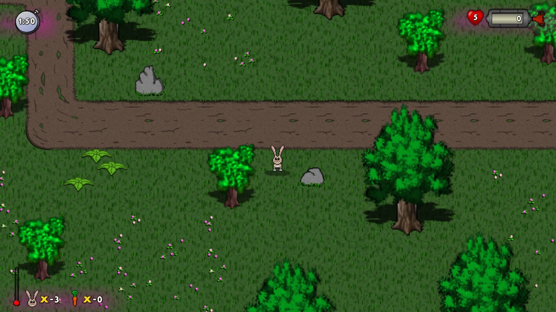 Изображение игры: RUN HARE RUN