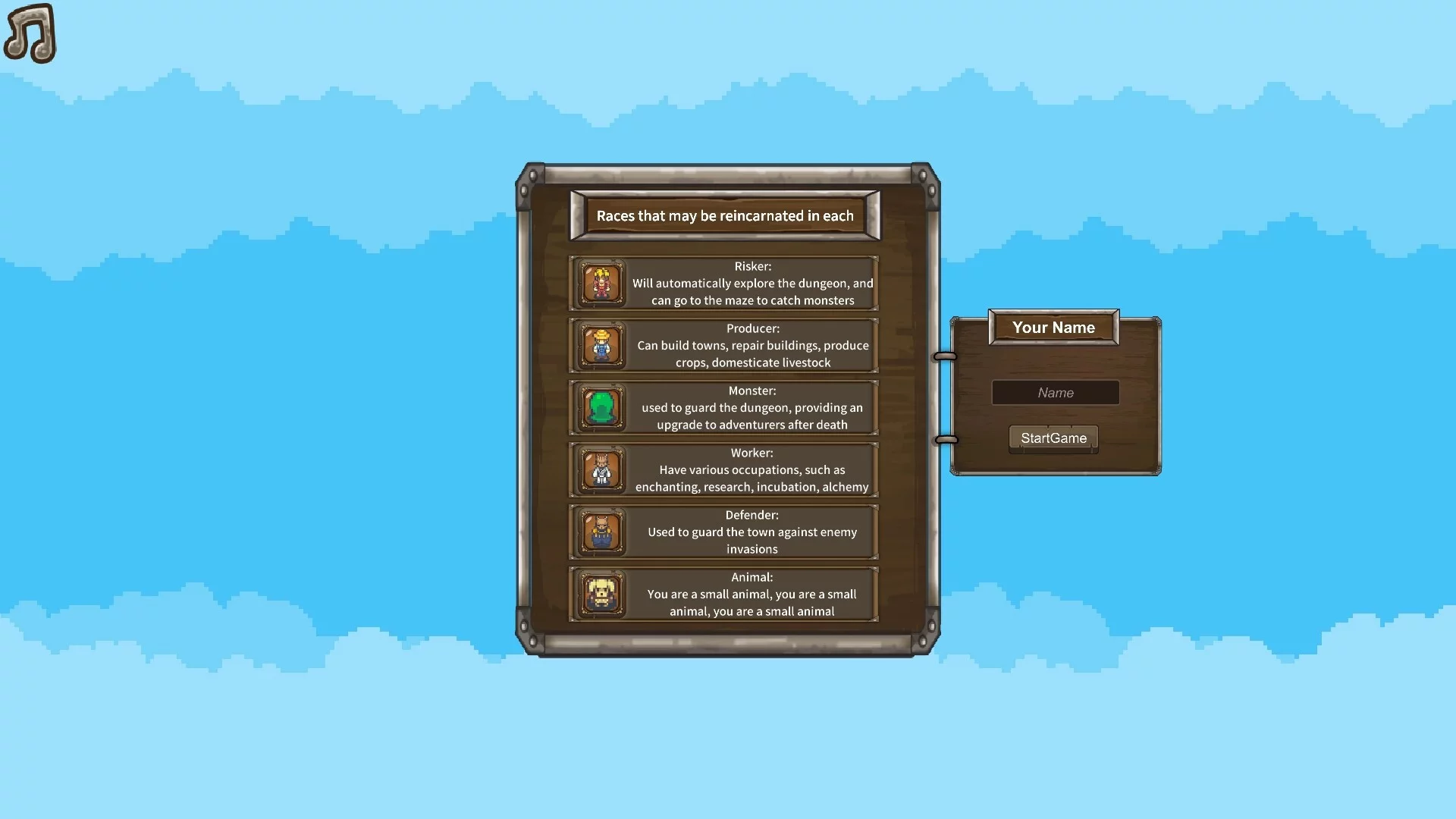 Изображение игры: Creator Adventure Legend