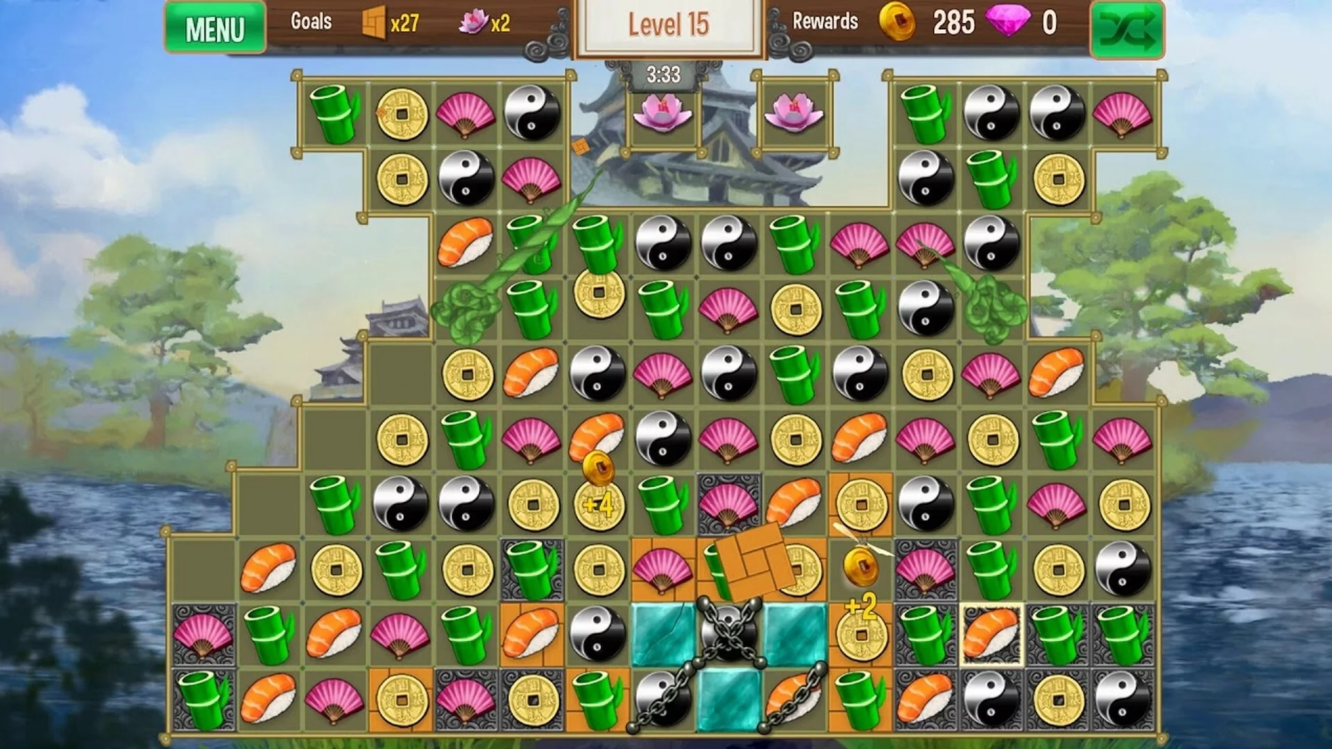 Изображение игры: Queens Garden: Sakura Season