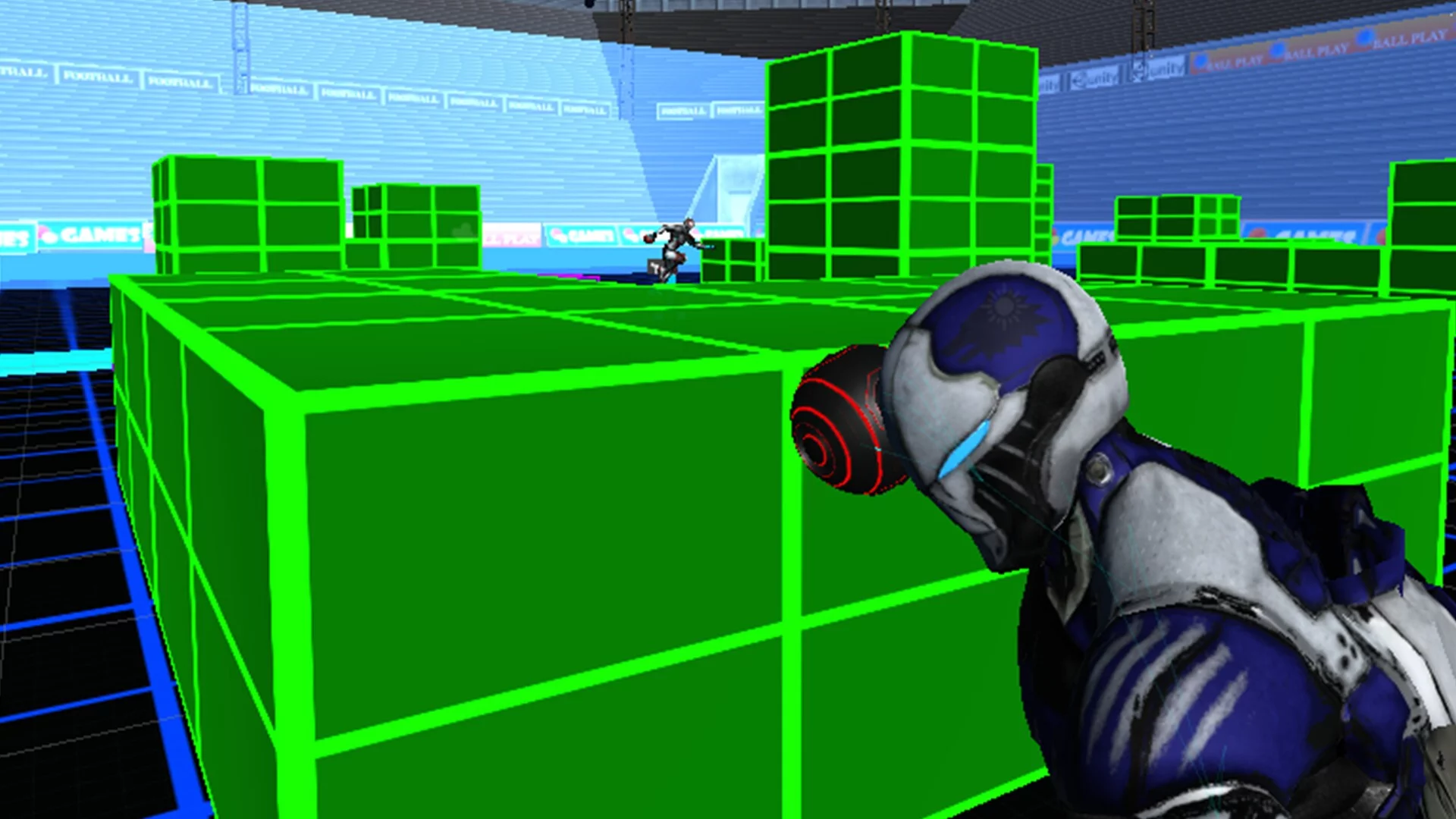 Изображение игры: DodgeBall VR