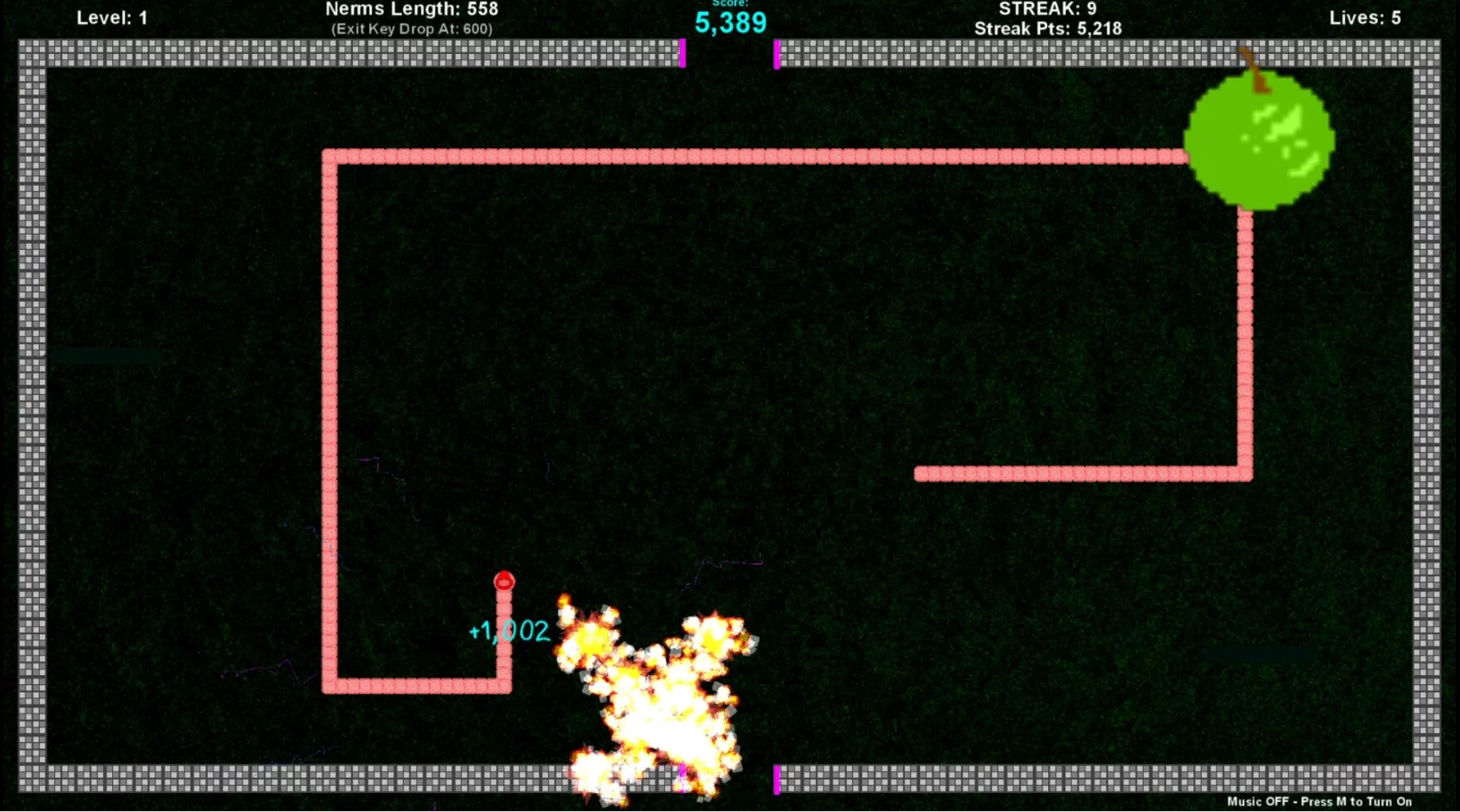 Изображение игры: Nerm the Worm