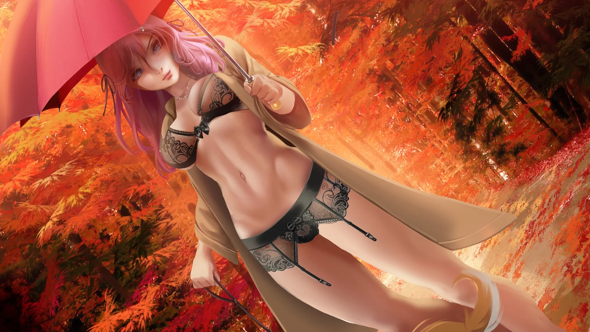 Изображение игры: Autumn and Girls
