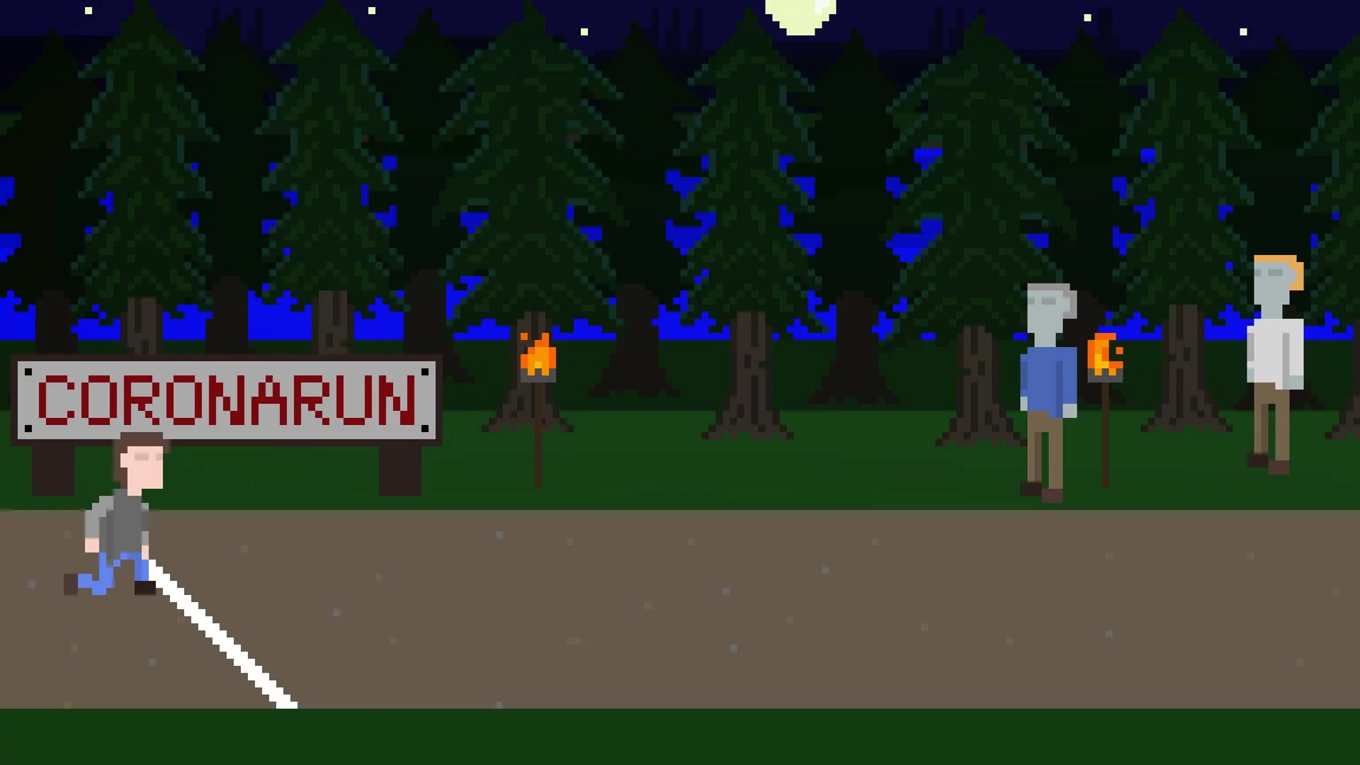 Изображение игры: Coronarun