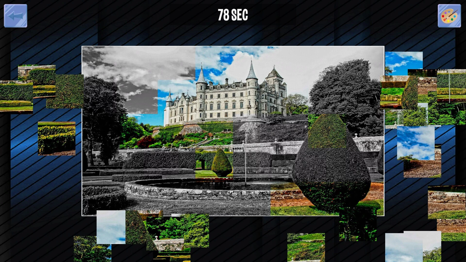 Изображение игры: Good puzzle: Castles