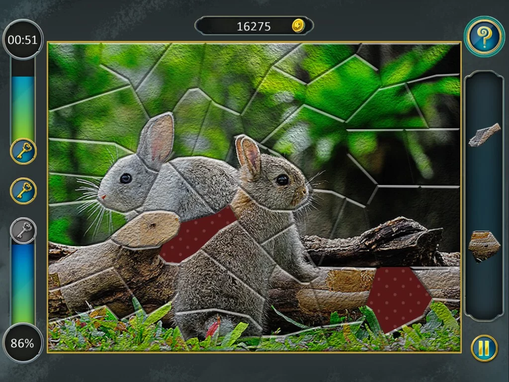 Изображение игры: Alice's Jigsaw Time Travel