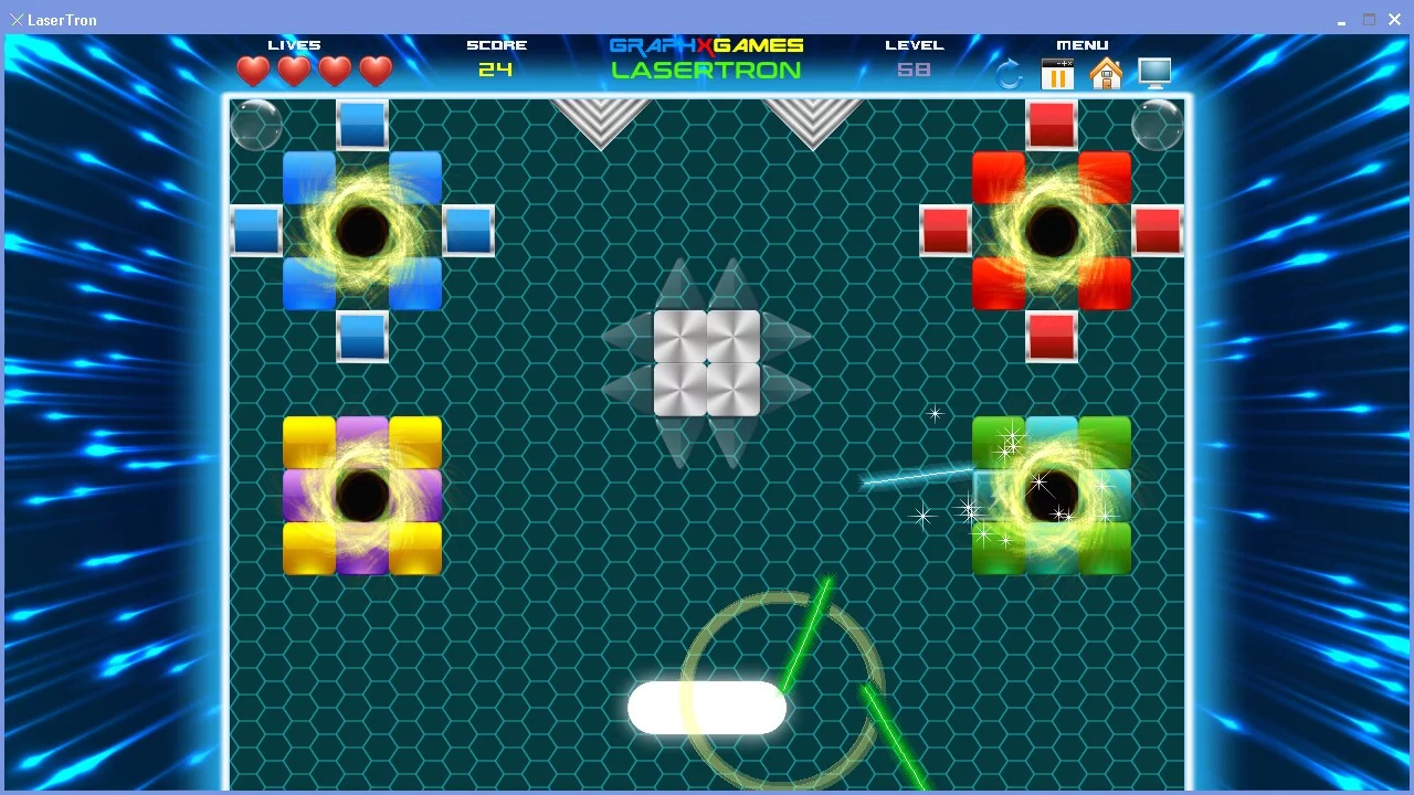 Изображение игры: Lasertron