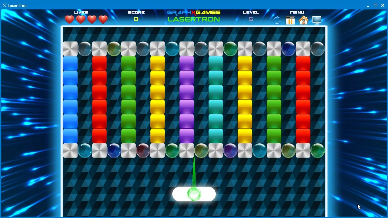 Изображение игры: Lasertron