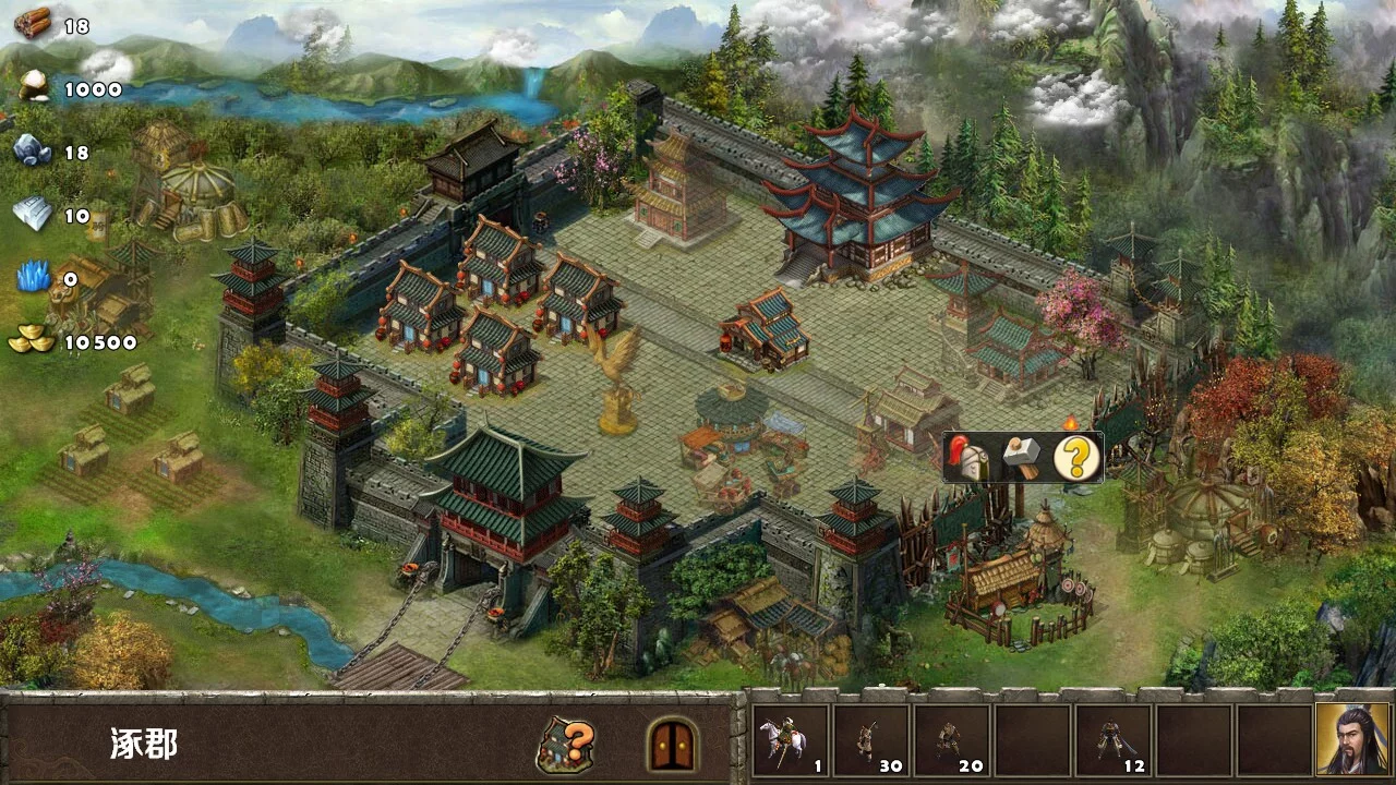 Изображение игры: Clash of Warlords
