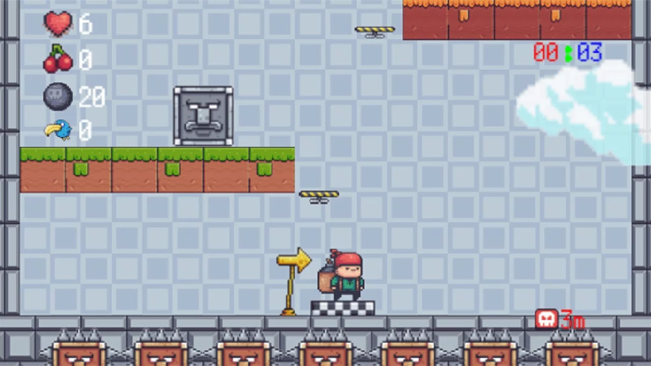 Изображение игры: 蘑菇的冒险 MoGu's Adventure