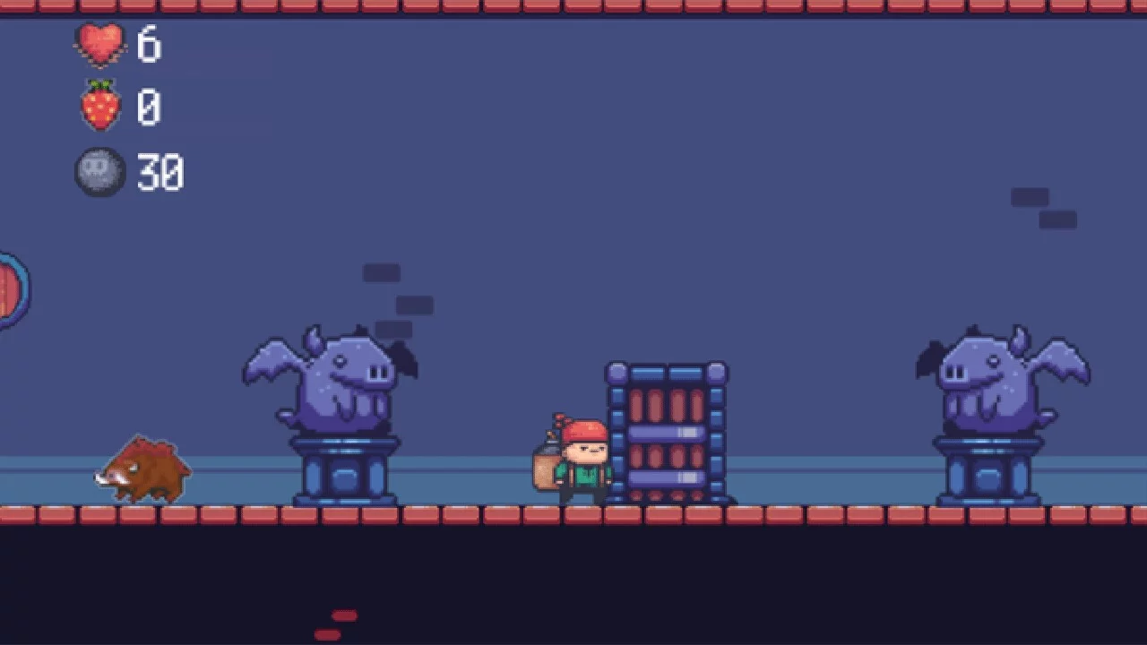 Изображение игры: 蘑菇的冒险 MoGu's Adventure