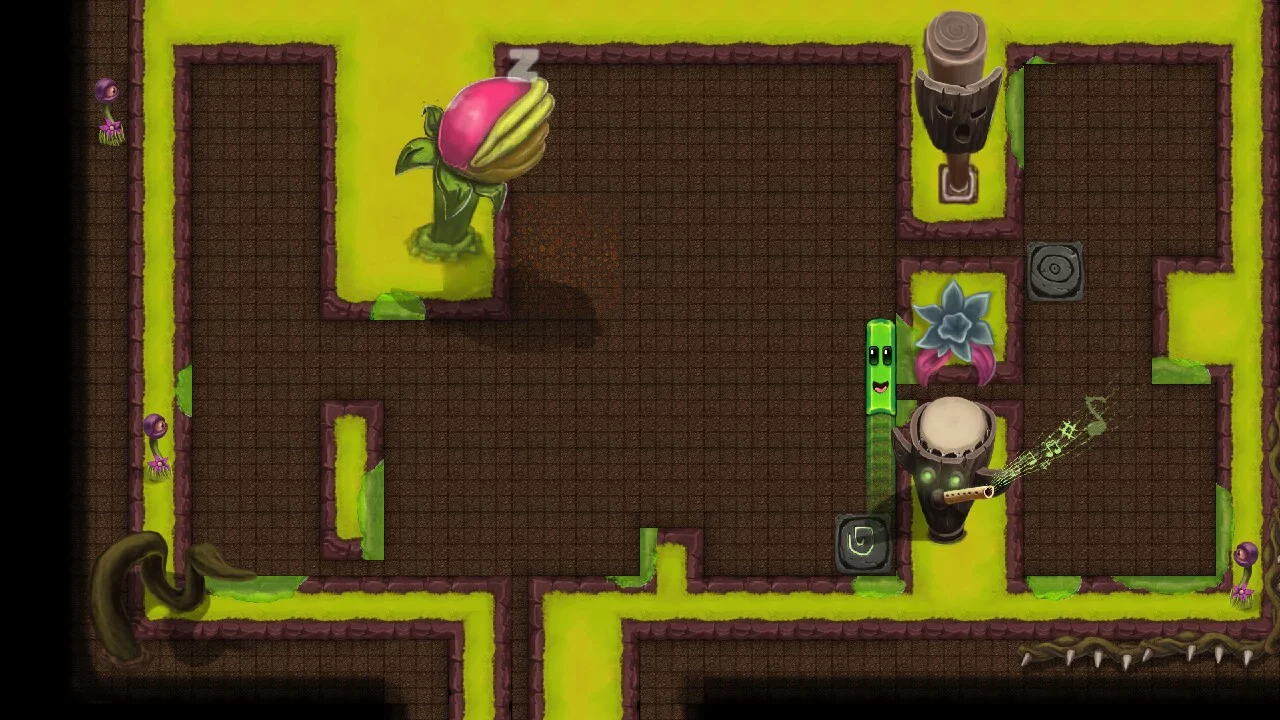 Изображение игры: Dungeon Slime 2: Puzzle in the Dark Forest