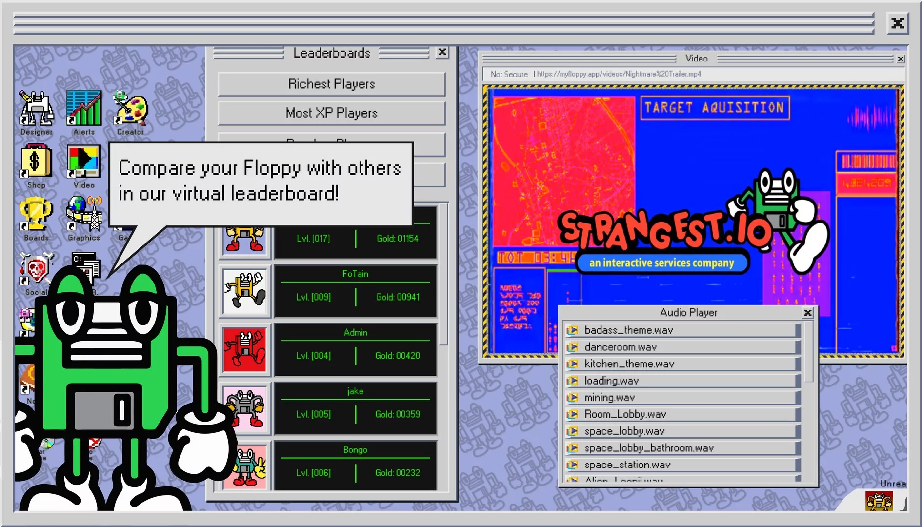 Изображение игры: myFloppy Online!