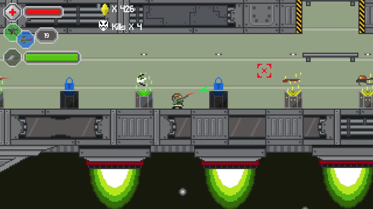 Изображение игры: Xeno Shooter