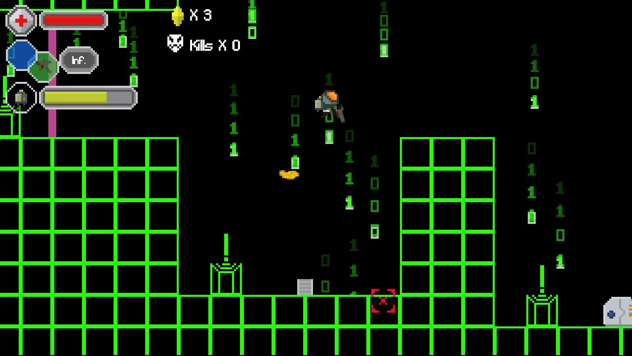 Изображение игры: Xeno Shooter