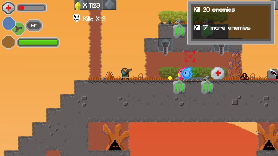 Изображение игры: Xeno Shooter