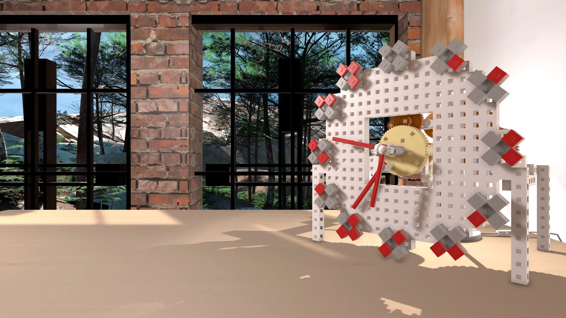 Изображение игры: Brickbuilder VR