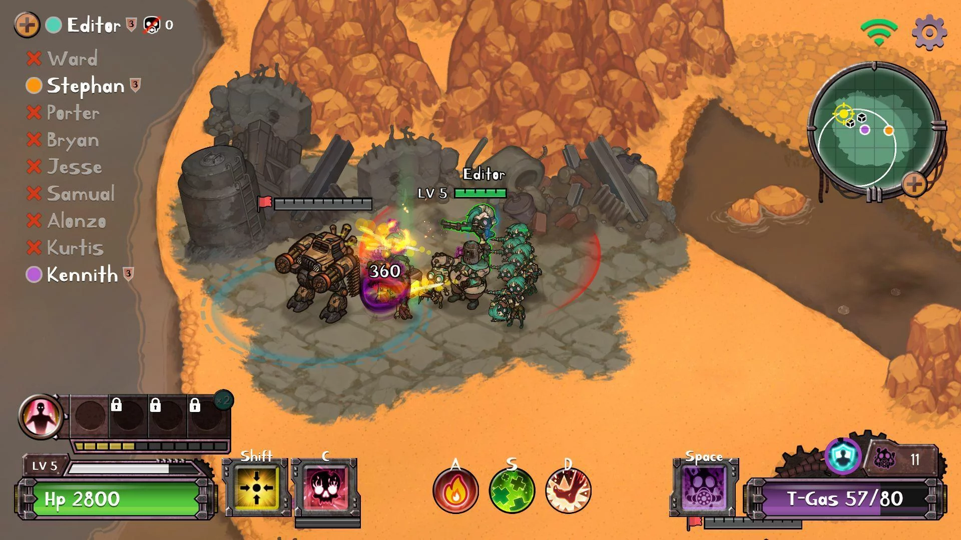 Изображение игры: NecroLand: Undead Corps