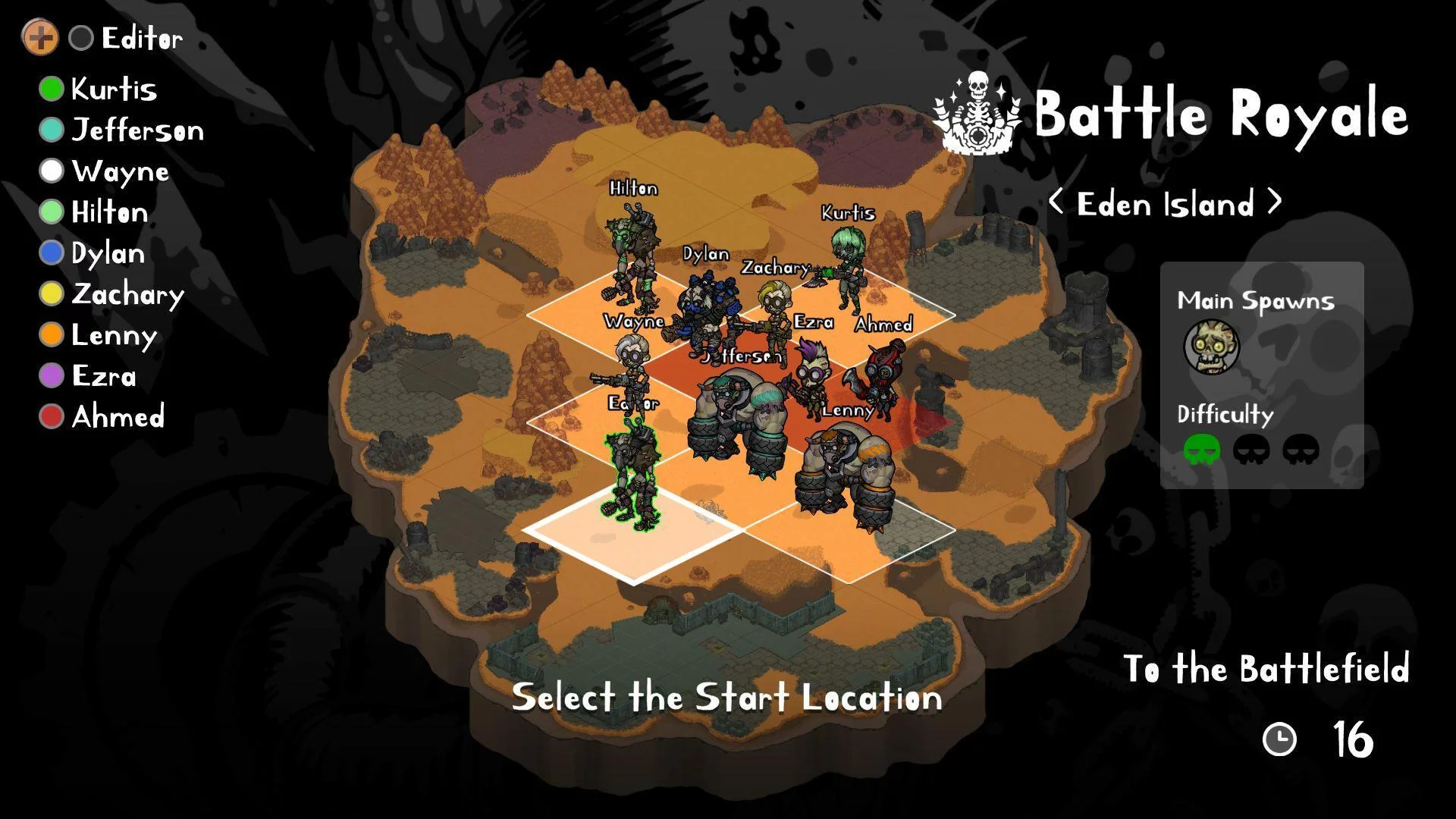 Изображение игры: NecroLand: Undead Corps