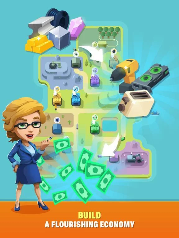 Изображение игры: Idle Industries