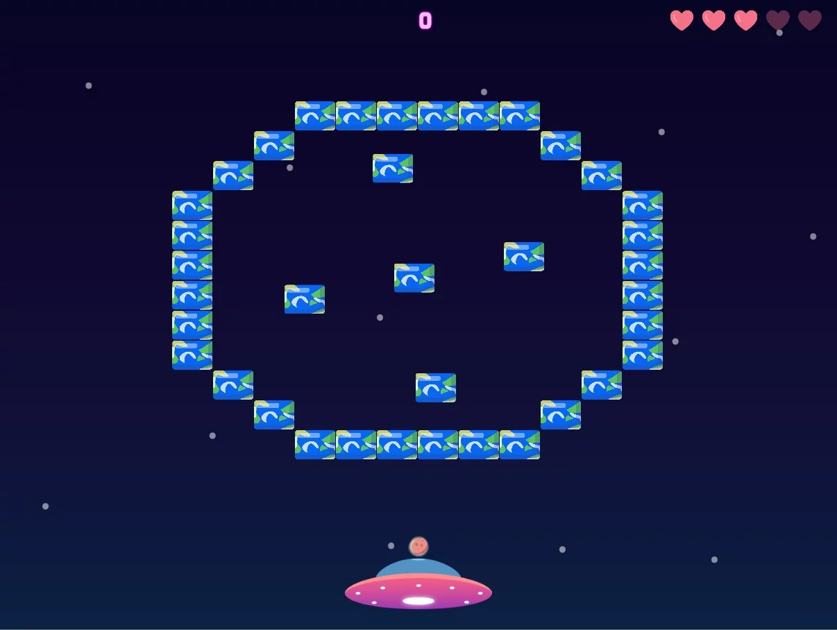 Изображение игры: Comet Crusher: Block Breaker