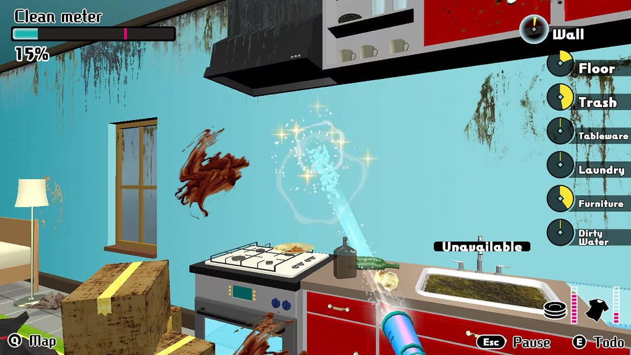 Изображение игры: House Cleaning Survival