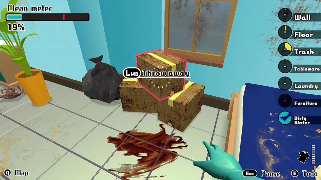 Изображение игры: House Cleaning Survival