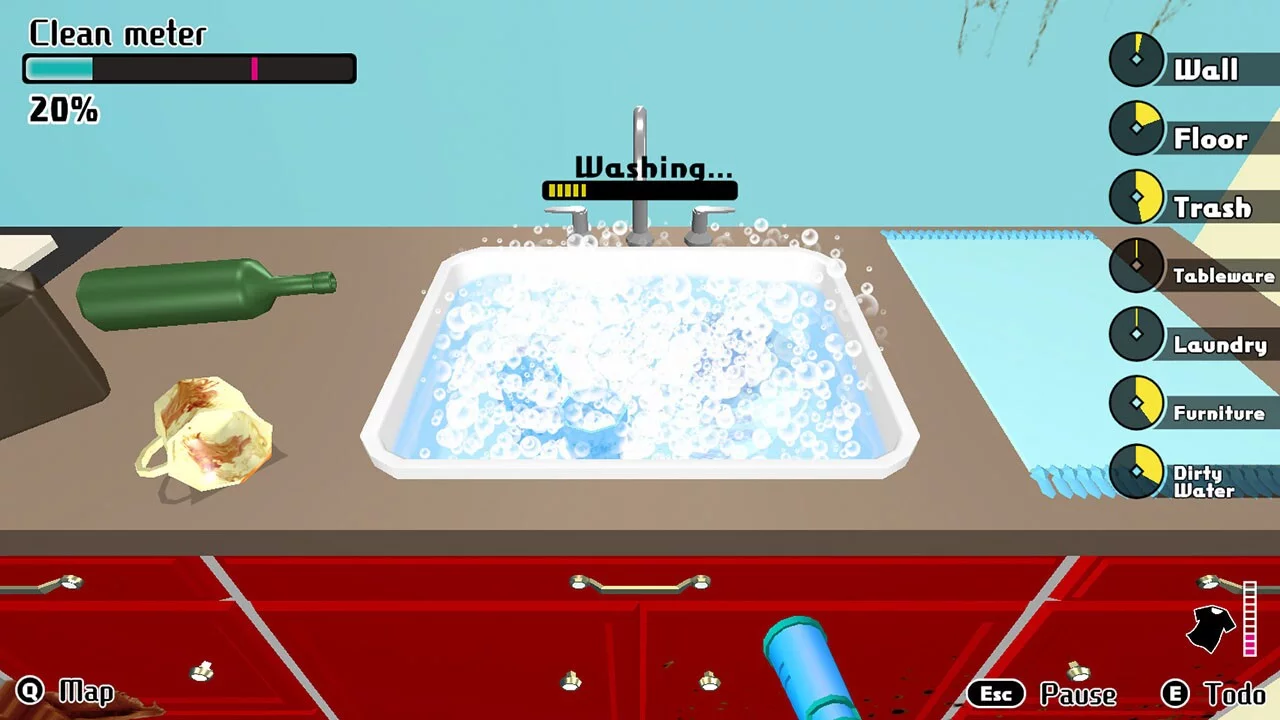 Изображение игры: House Cleaning Survival