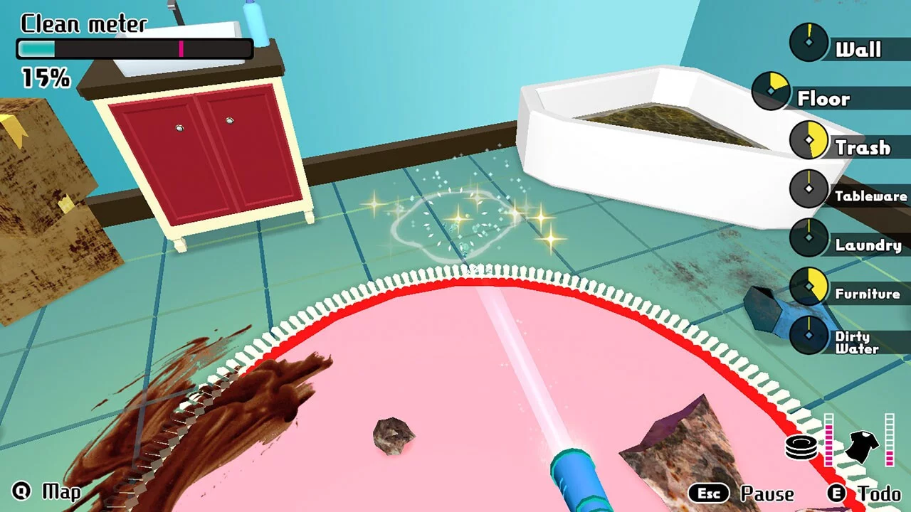 Изображение игры: House Cleaning Survival