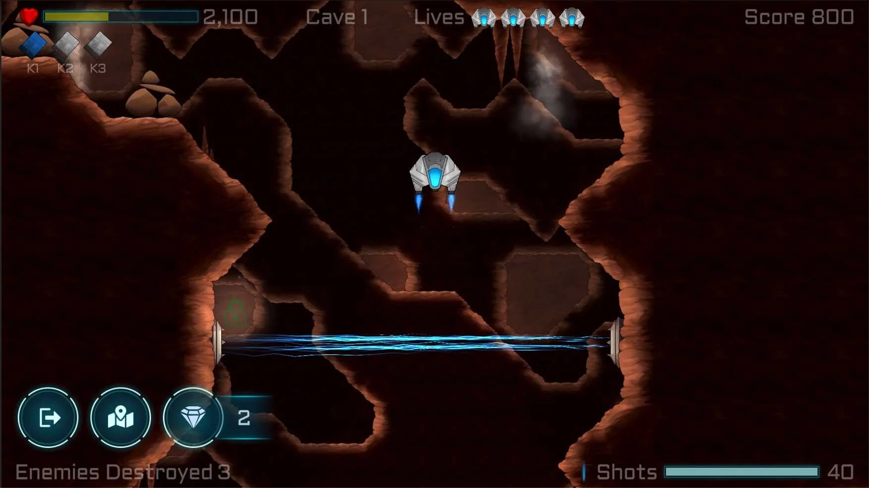Изображение игры: Caves Of Mars