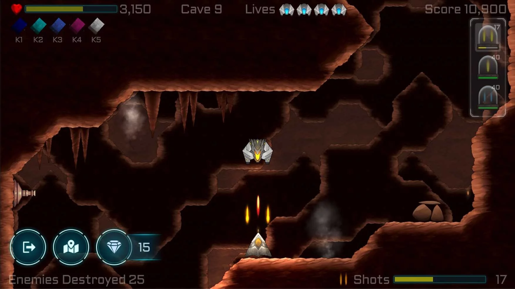 Изображение игры: Caves Of Mars