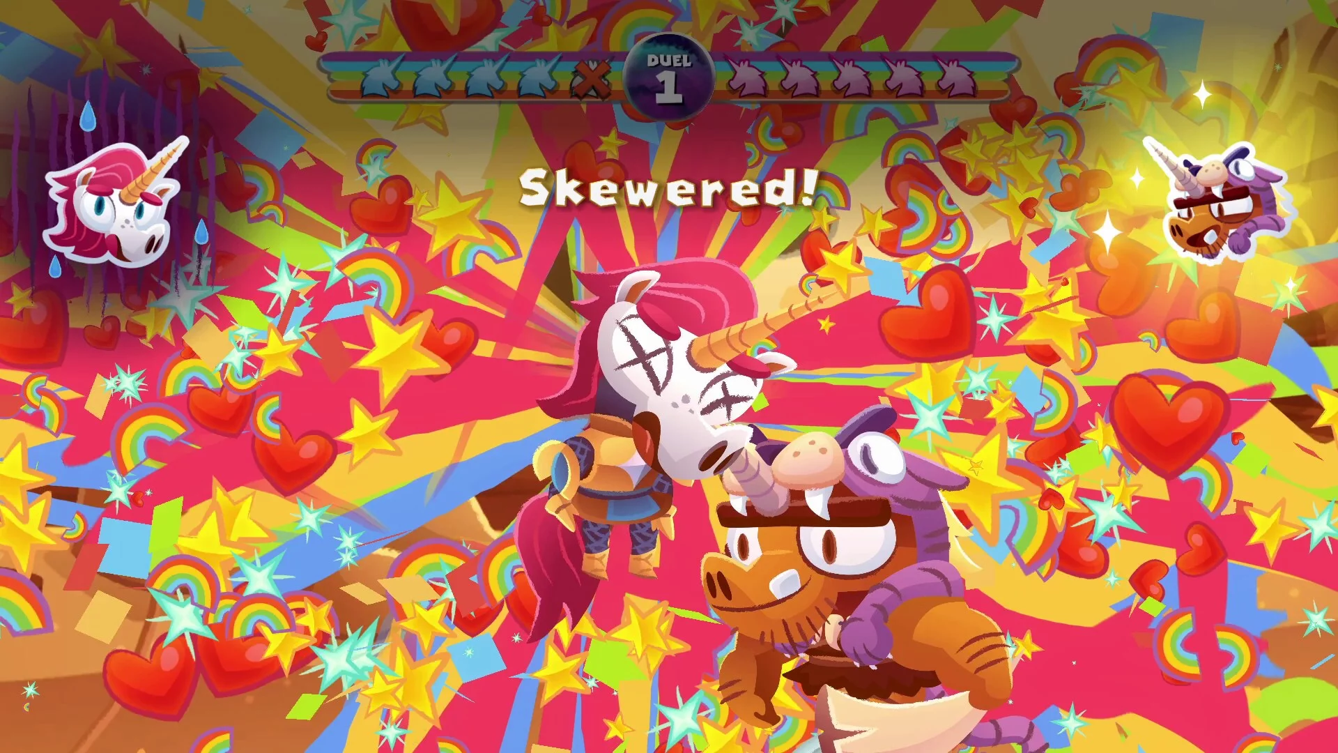 Изображение игры: Unicorns on Unicycles