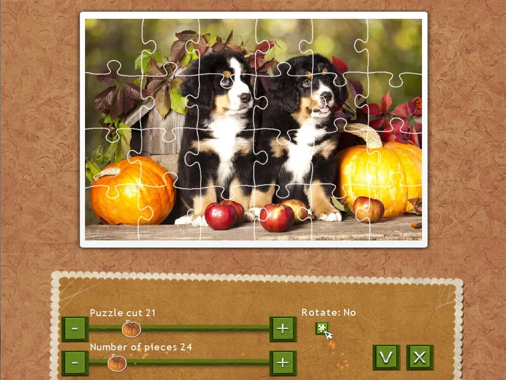 Изображение игры: Holiday Jigsaw Thanksgiving Day