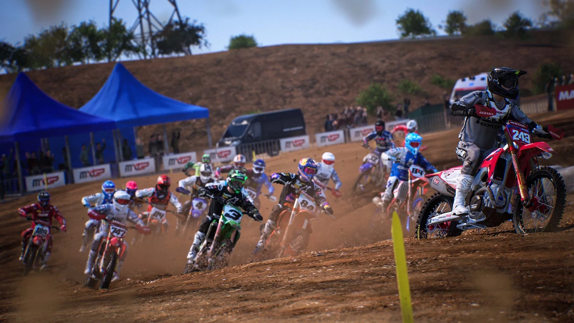 Изображение игры: MXGP 2021 - The Official Motocross Videogame