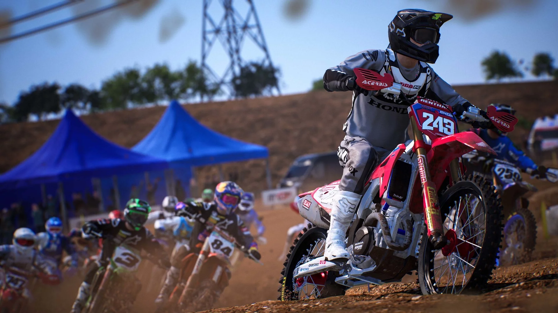 Изображение игры: MXGP 2021 - The Official Motocross Videogame