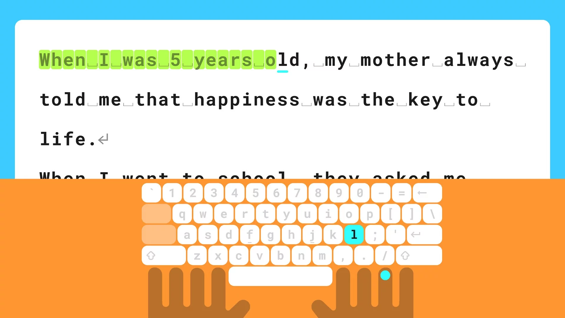 Изображение игры: Typing Land