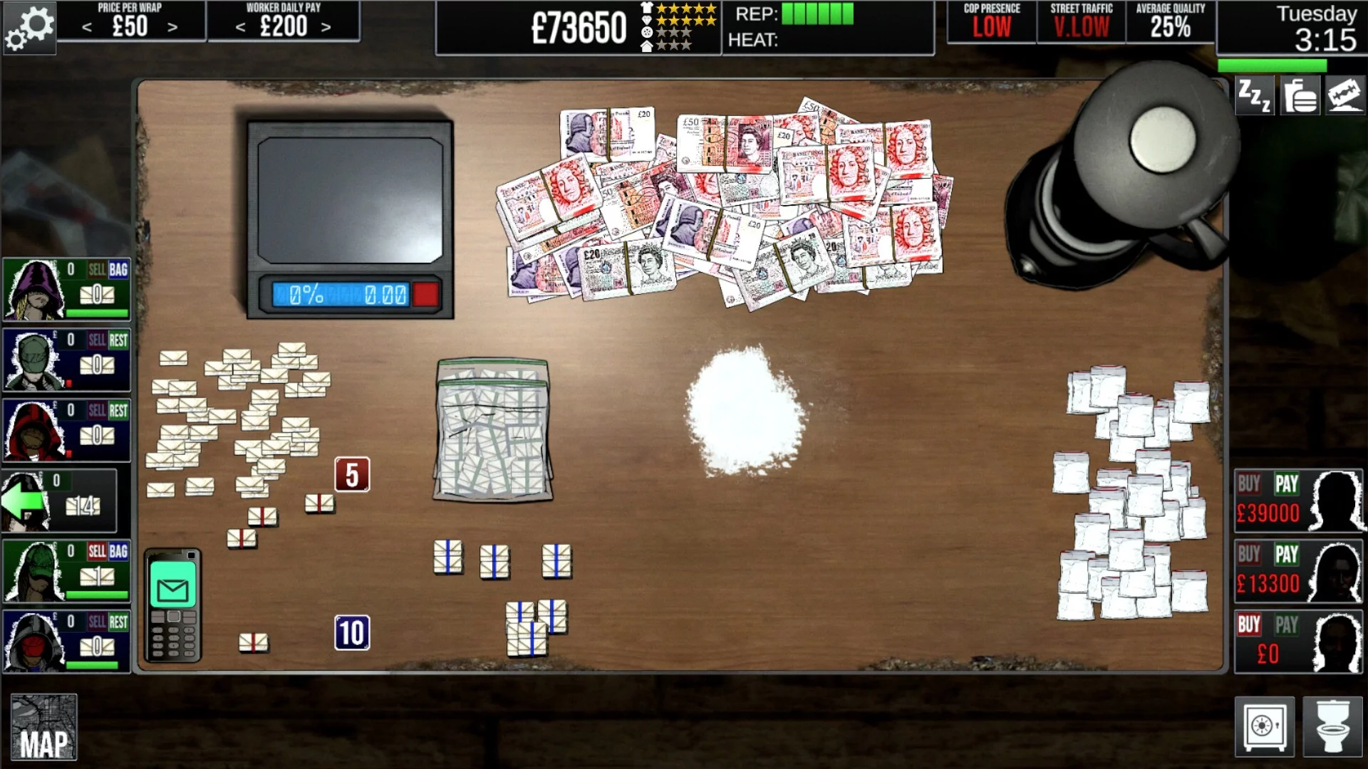 Изображение игры: Cocaine Dealer