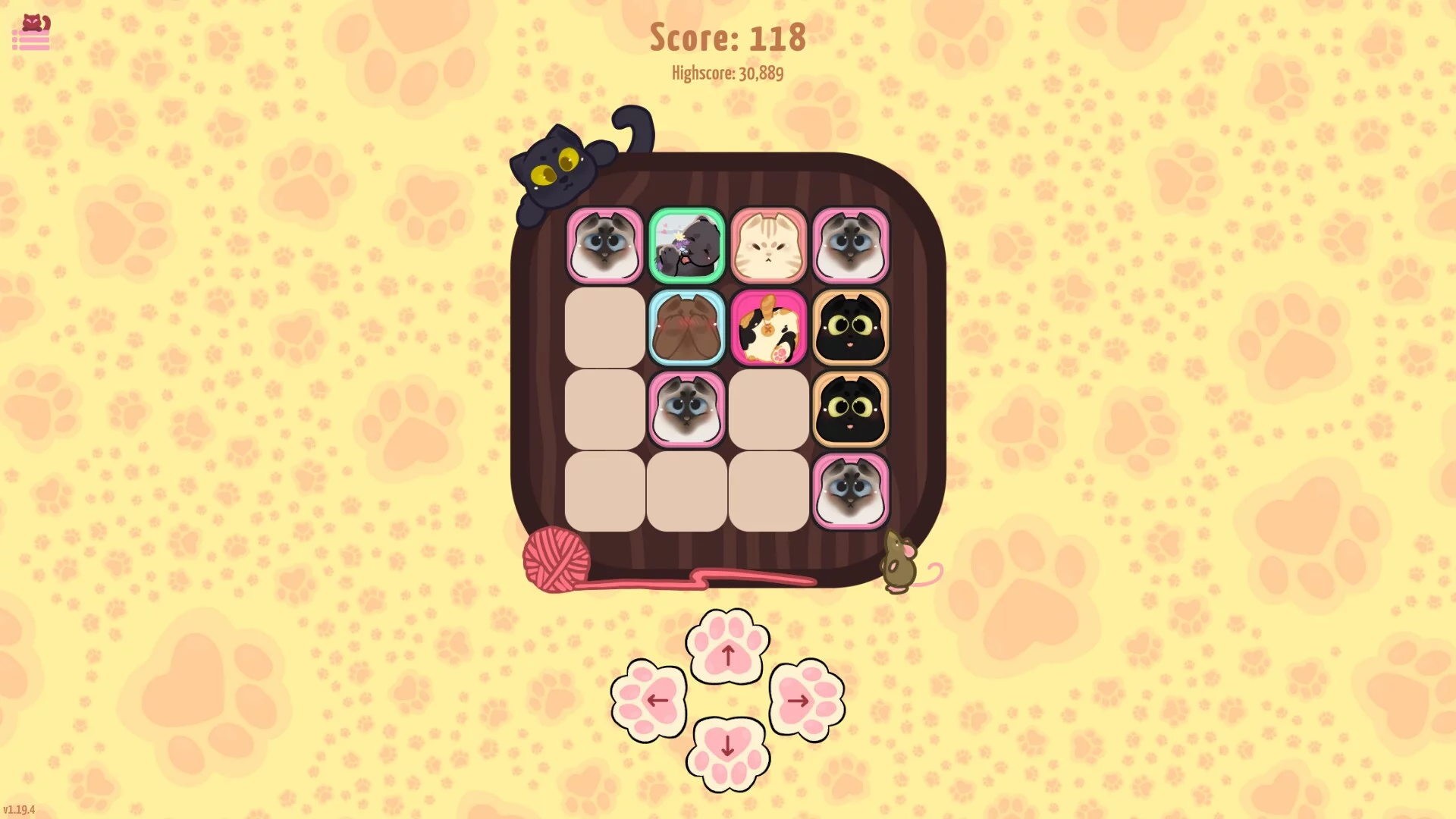Изображение игры: Kitty Cat Squash