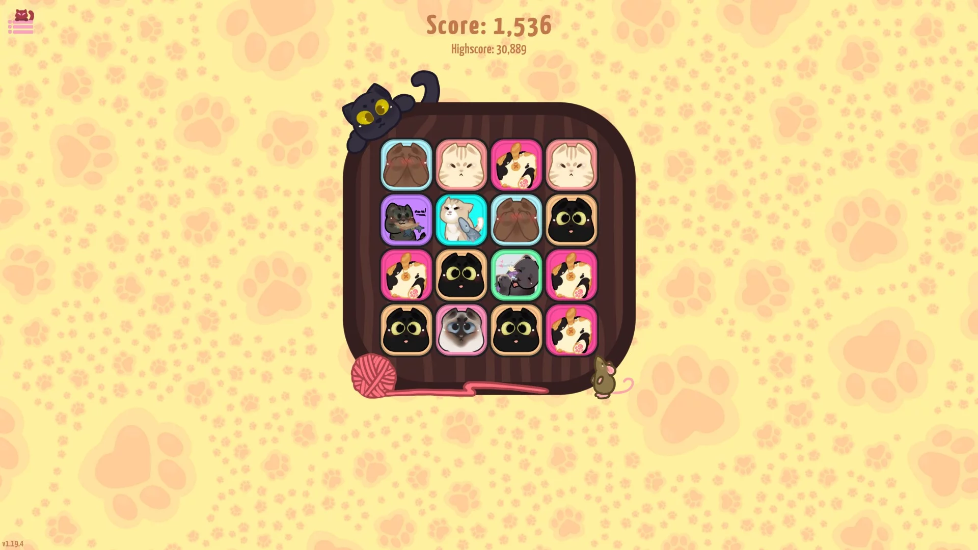 Изображение игры: Kitty Cat Squash