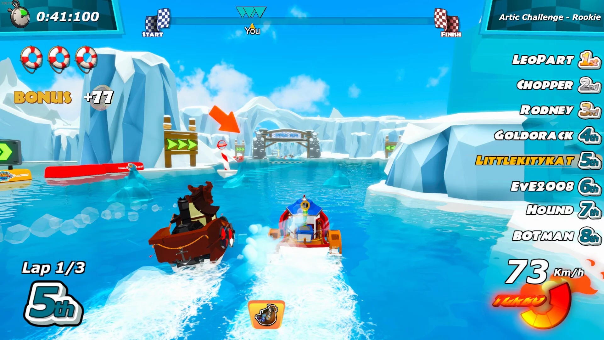 Изображение игры: Riding Seas