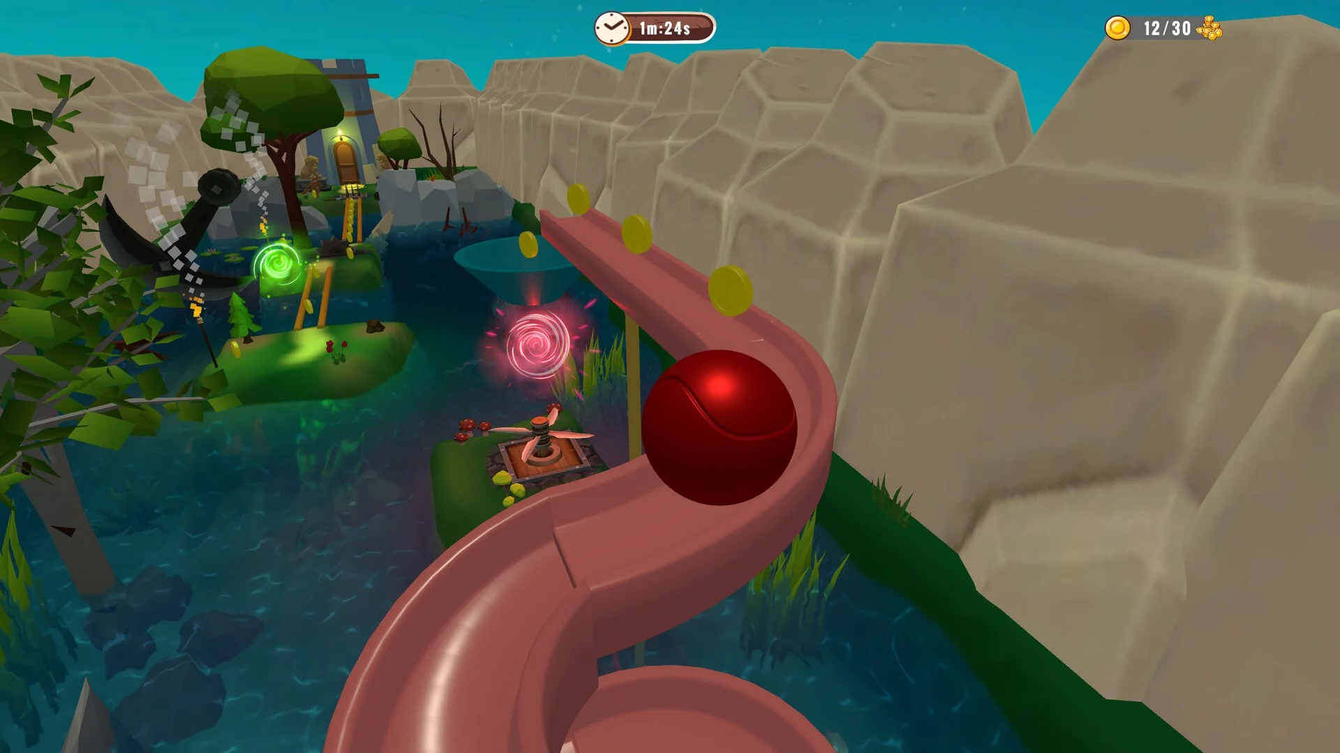 Изображение игры: Roll Ball Adventures
