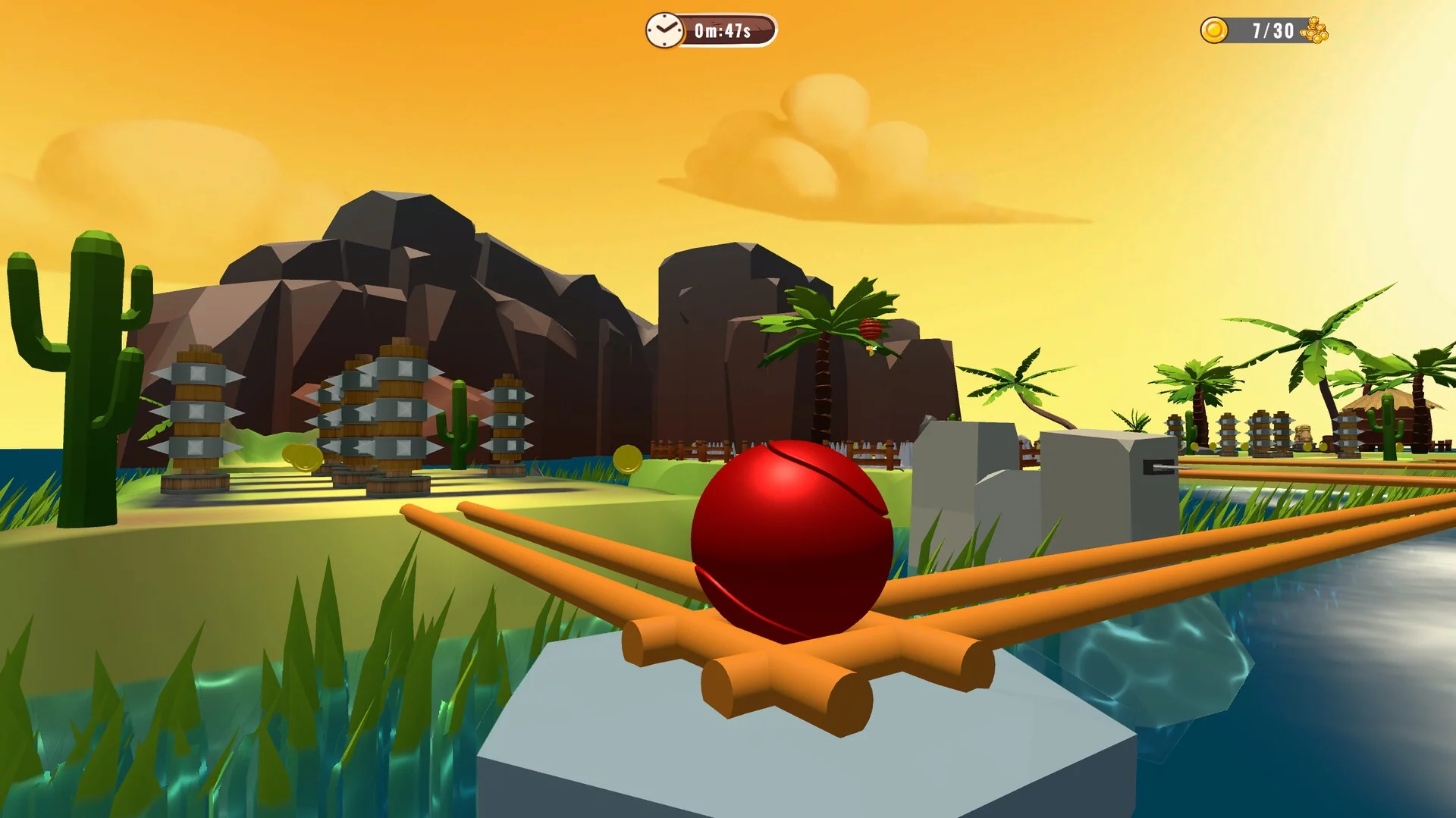 Изображение игры: Roll Ball Adventures