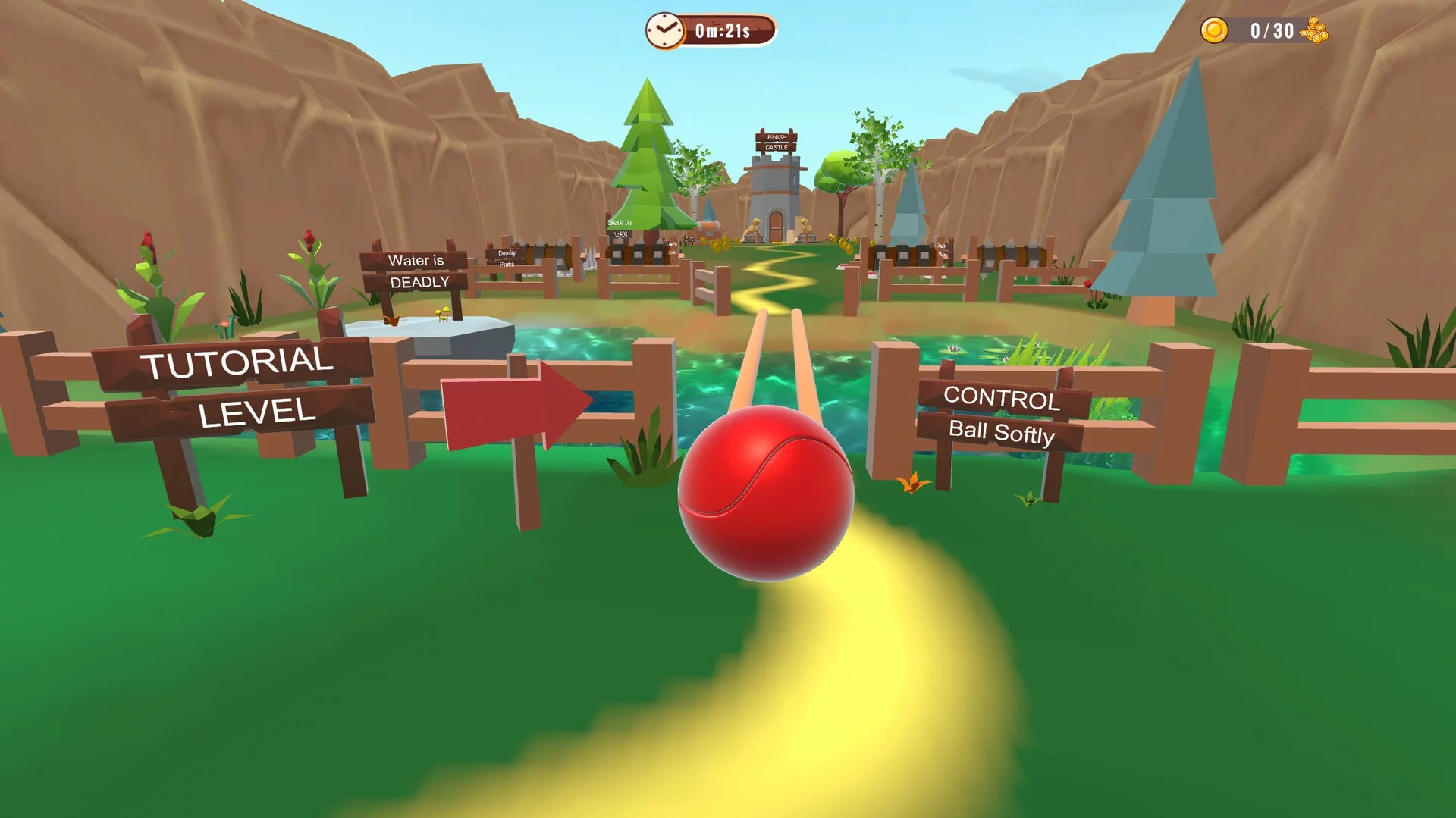 Изображение игры: Roll Ball Adventures