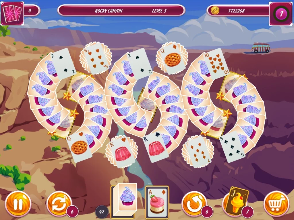 Изображение игры: Solitaire Bonbon