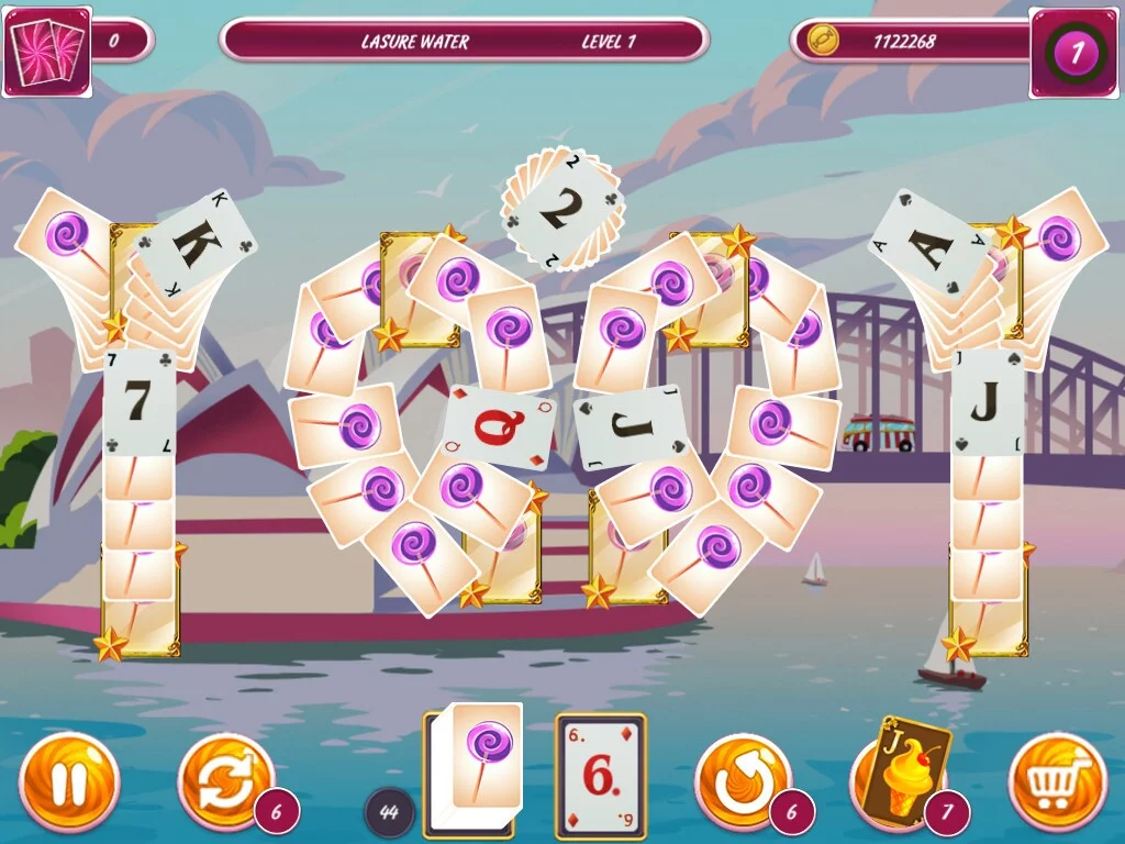 Изображение игры: Solitaire Bonbon