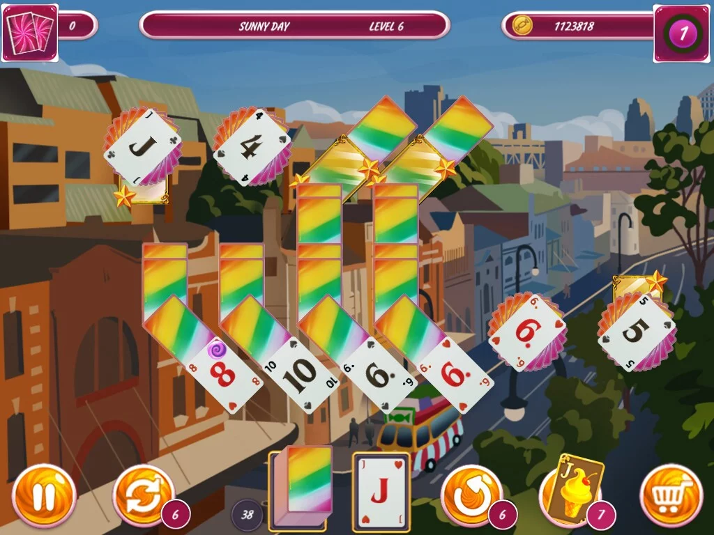 Изображение игры: Solitaire Bonbon