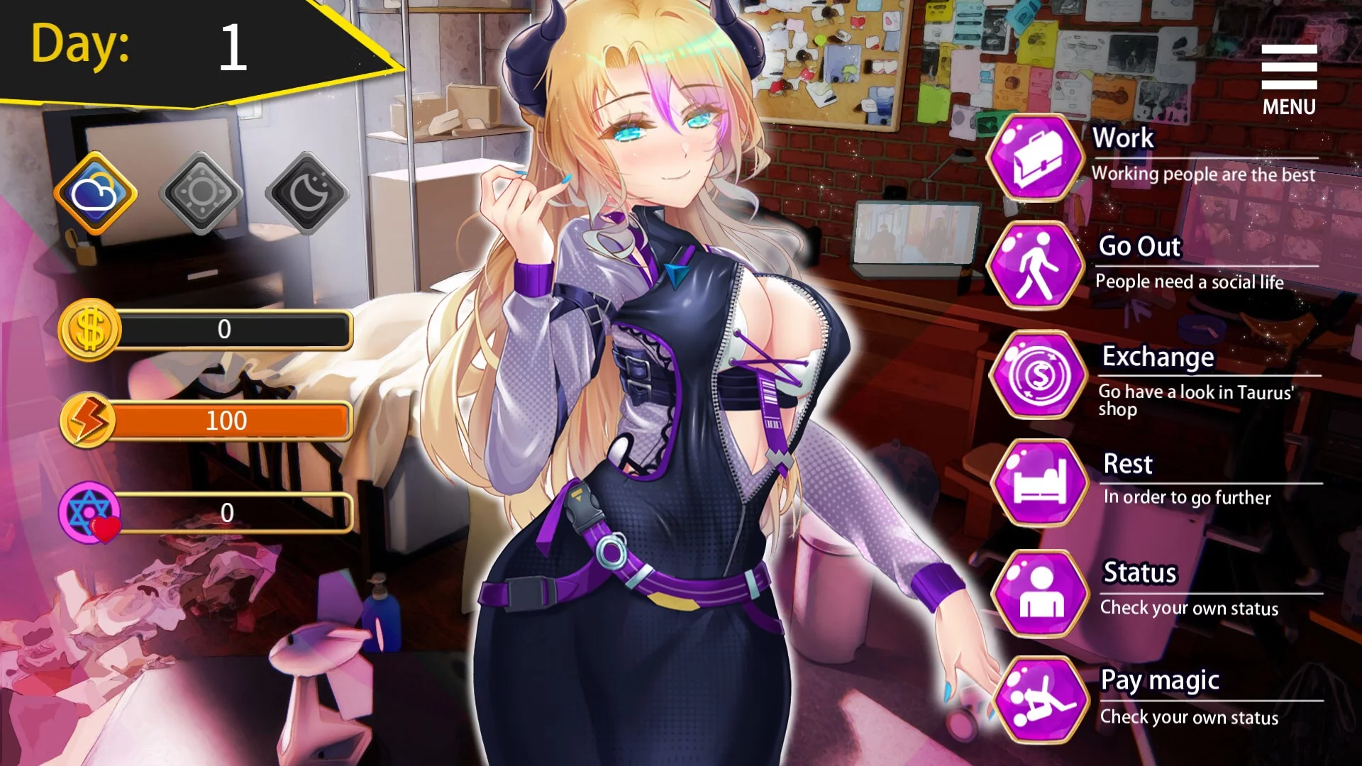 Изображение игры: My Newborn Life In A Harem