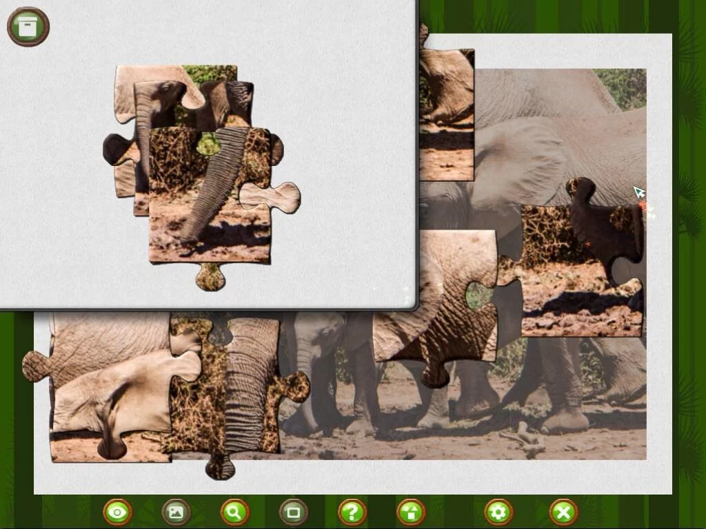 Изображение игры: 1001 Jigsaw. Wild Animals
