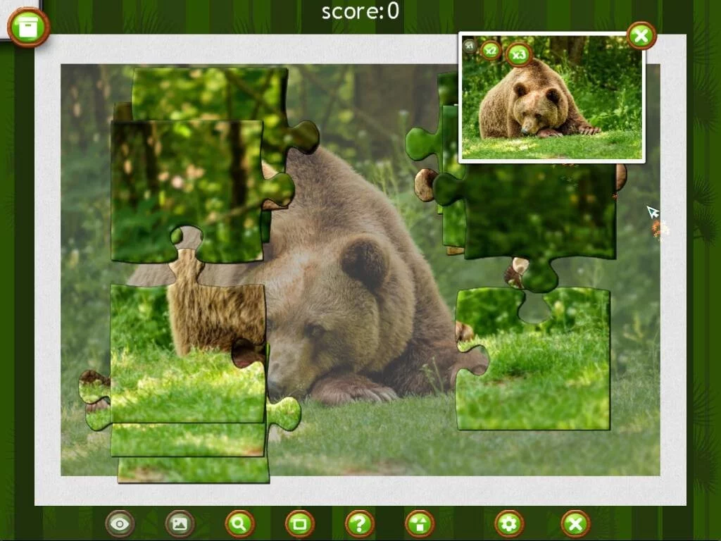 Изображение игры: 1001 Jigsaw. Wild Animals