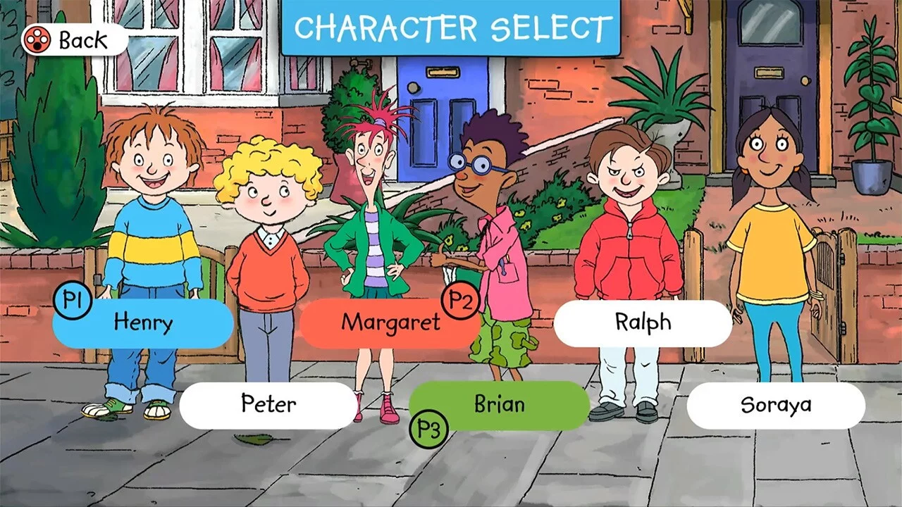 Изображение игры: Horrid Henry's Krazy Karts